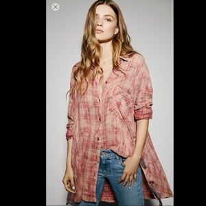 Free People Nordic Nights Buttondown